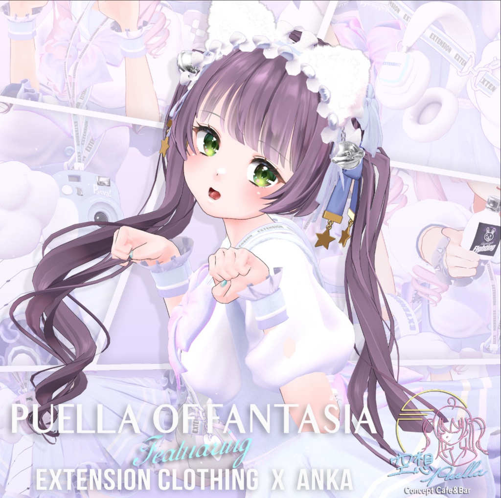 "PUELLA OF FANTASIA" ft.EXTENSION CLOTHING x ANKA