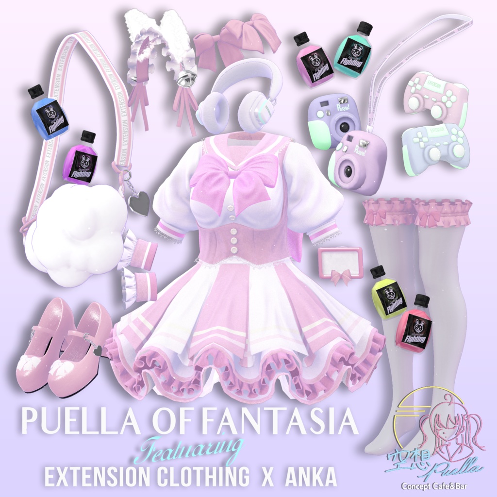 "PUELLA OF FANTASIA" ft.EXTENSION CLOTHING x ANKA