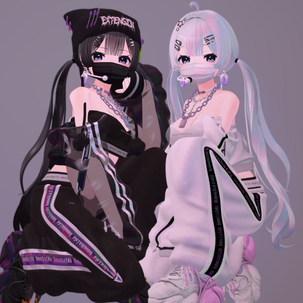 EXTENSION CLOTHING『LITTLE MONSTER』複数アバター対応💜