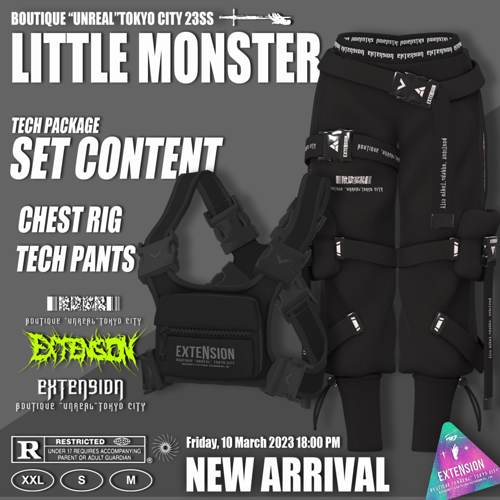 LITTLE MONSTER TECH PACKAGE