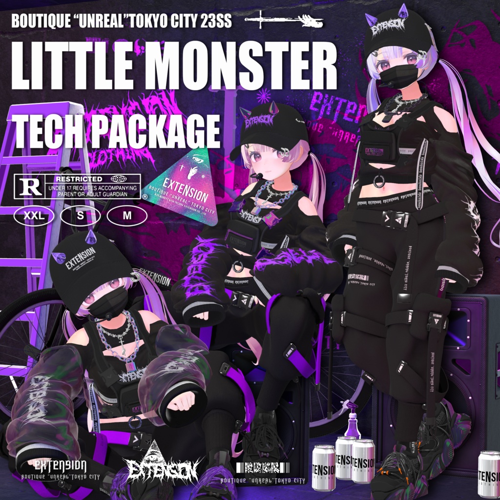 LITTLE MONSTER TECH PACKAGE