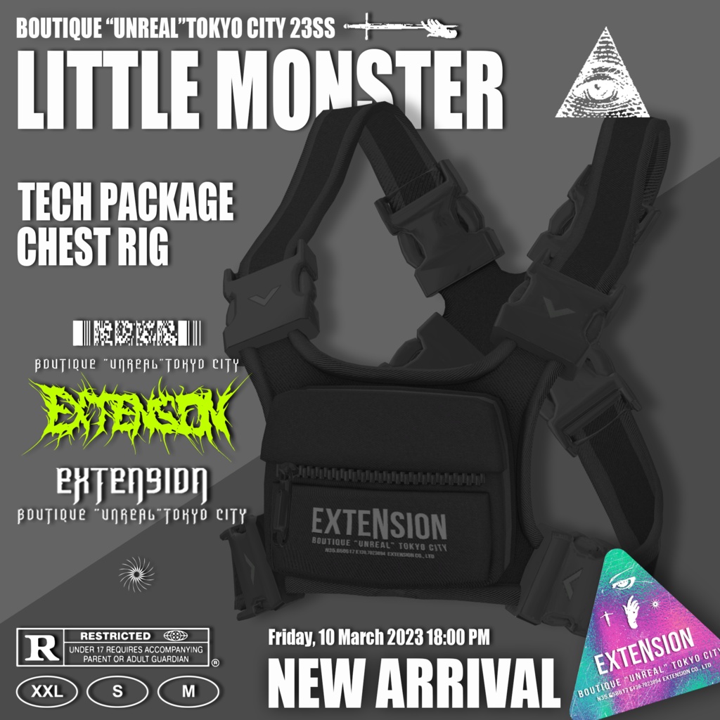 LITTLE MONSTER TECH PACKAGE