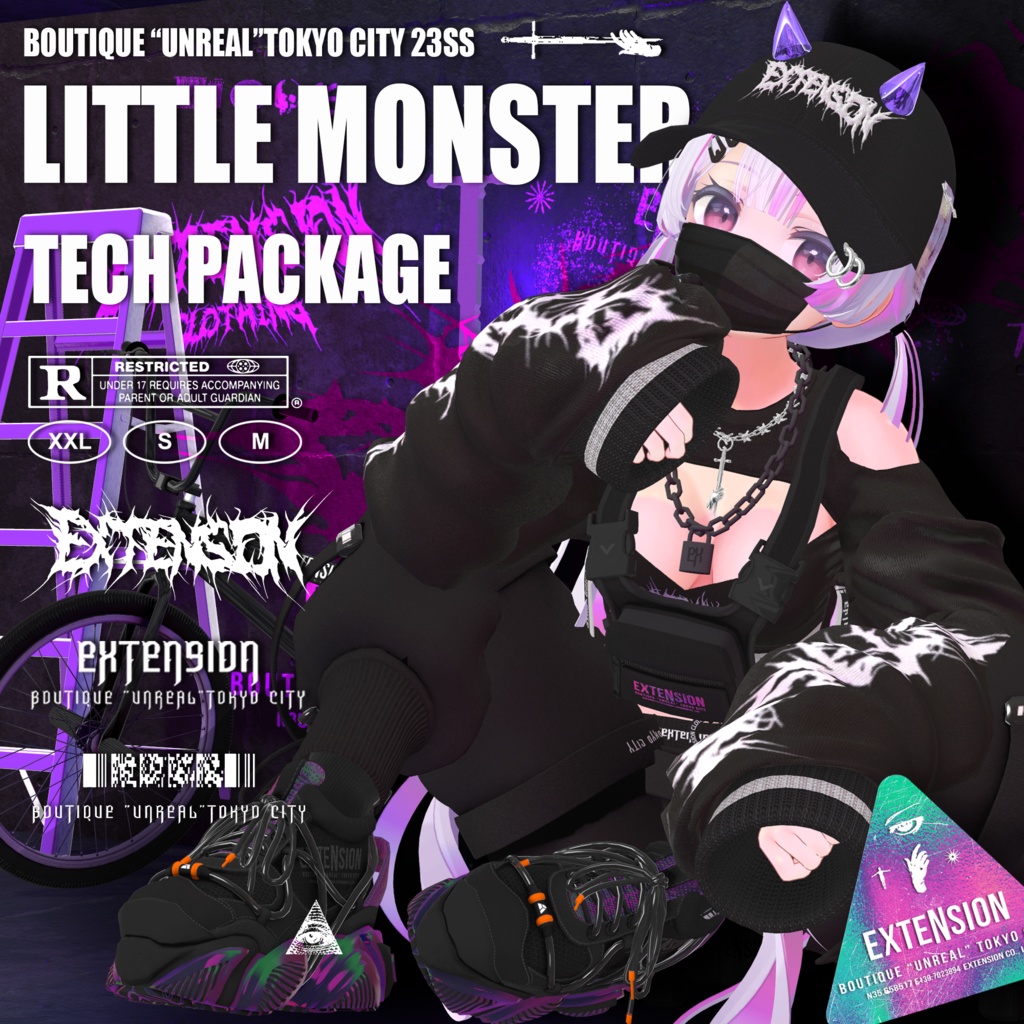 LITTLE MONSTER TECH PACKAGE