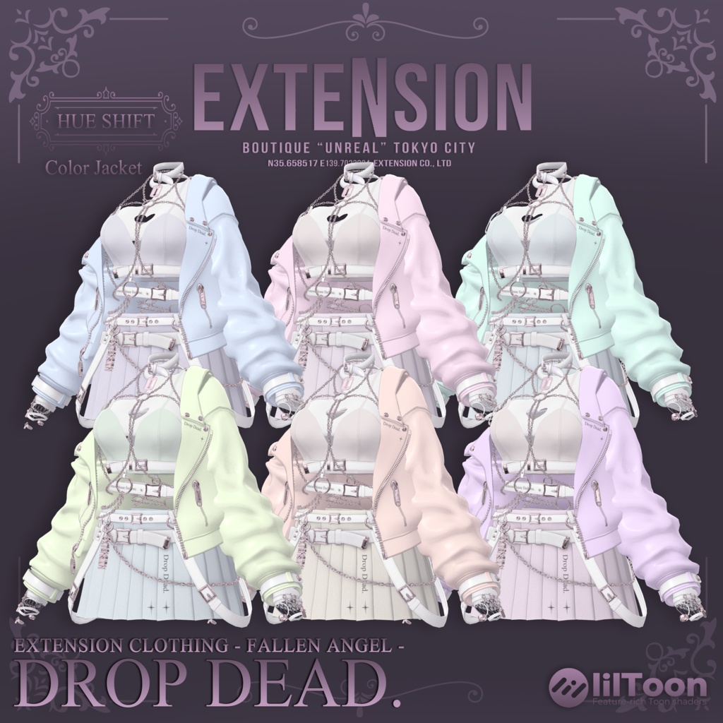 EXTENSION CLOTHING『DROP DEAD』💜