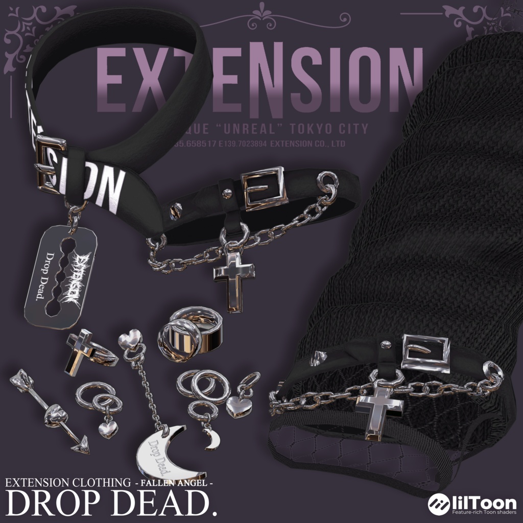 EXTENSION CLOTHING『DROP DEAD』💜