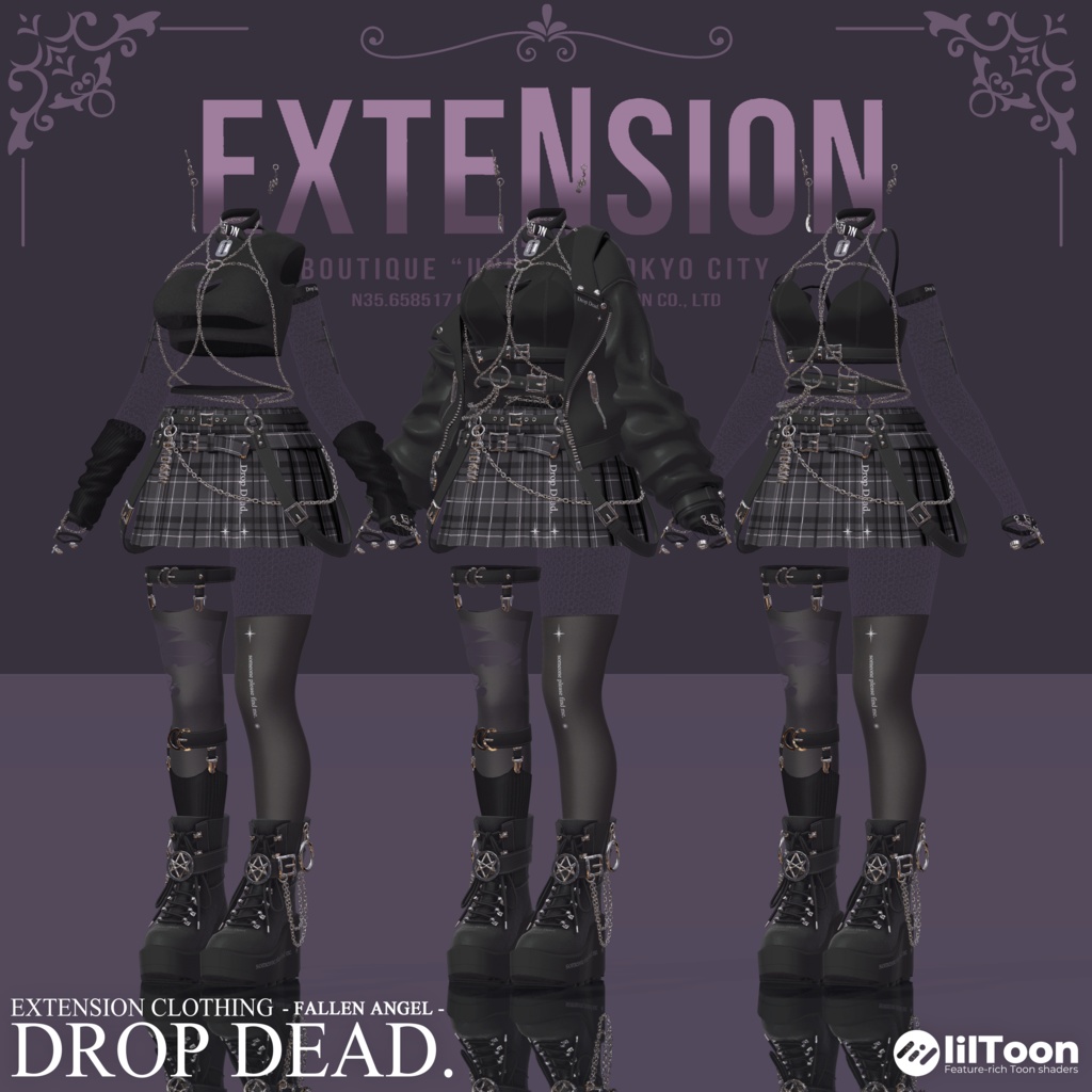 EXTENSION CLOTHING『DROP DEAD』💜