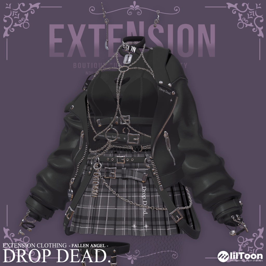 EXTENSION CLOTHING『DROP DEAD』💜