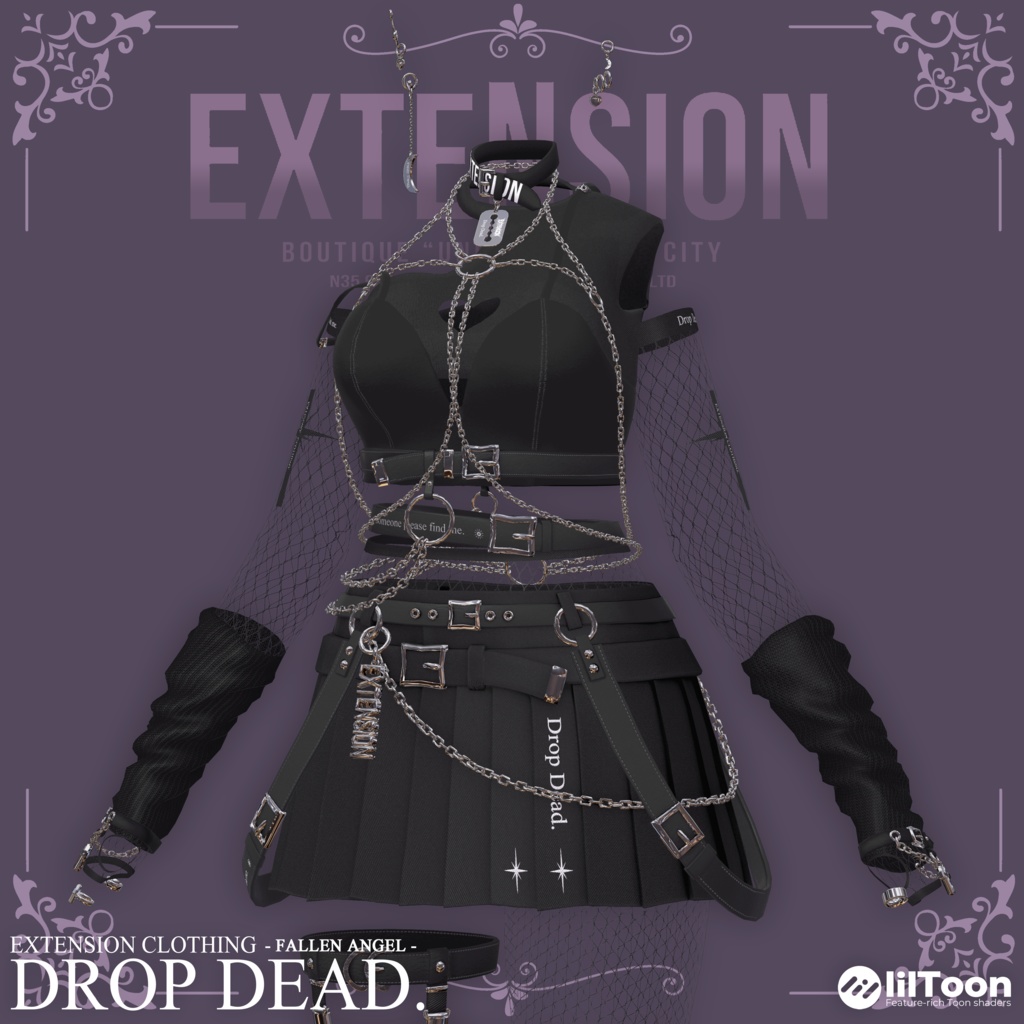 EXTENSION CLOTHING『DROP DEAD』💜