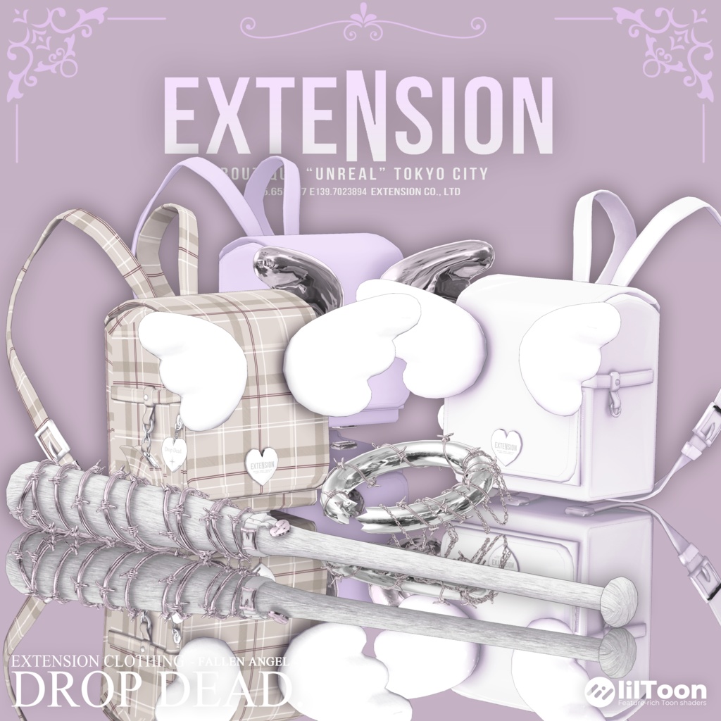 EXTENSION CLOTHING『DROP DEAD』💜