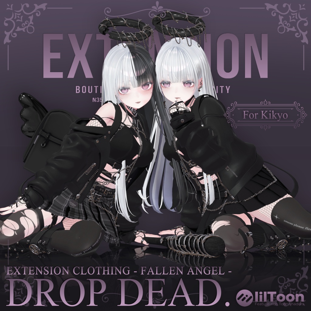 EXTENSION CLOTHING『DROP DEAD』💜