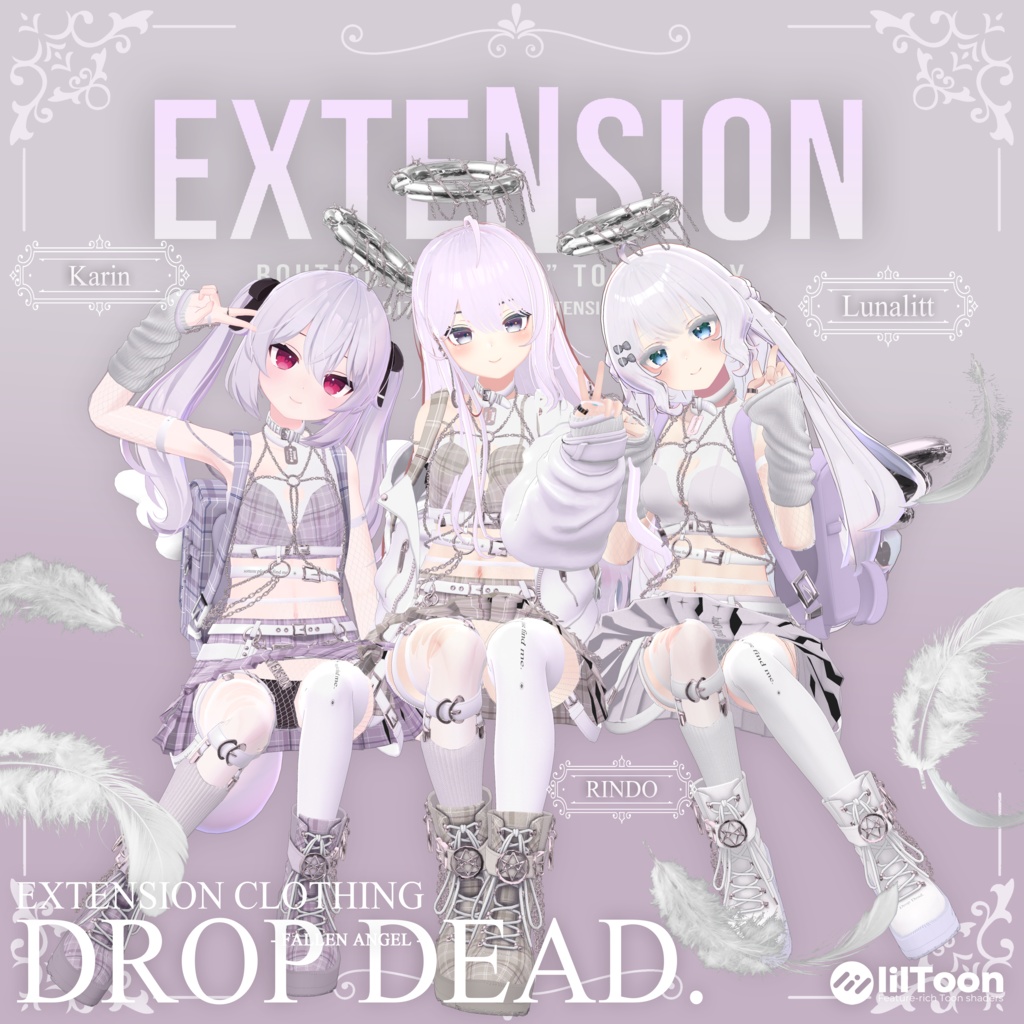 EXTENSION CLOTHING『DROP DEAD』💜
