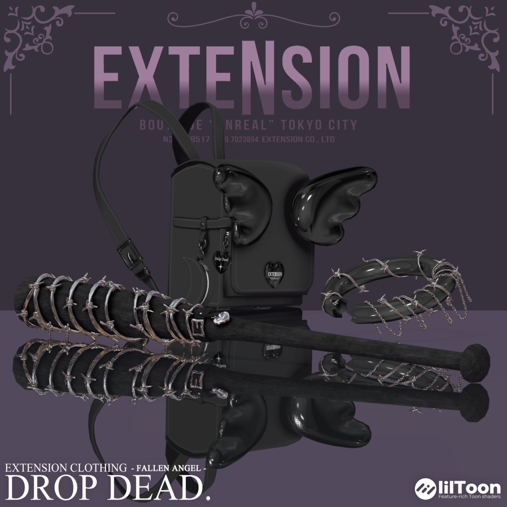 EXTENSION CLOTHING『DROP DEAD』💜