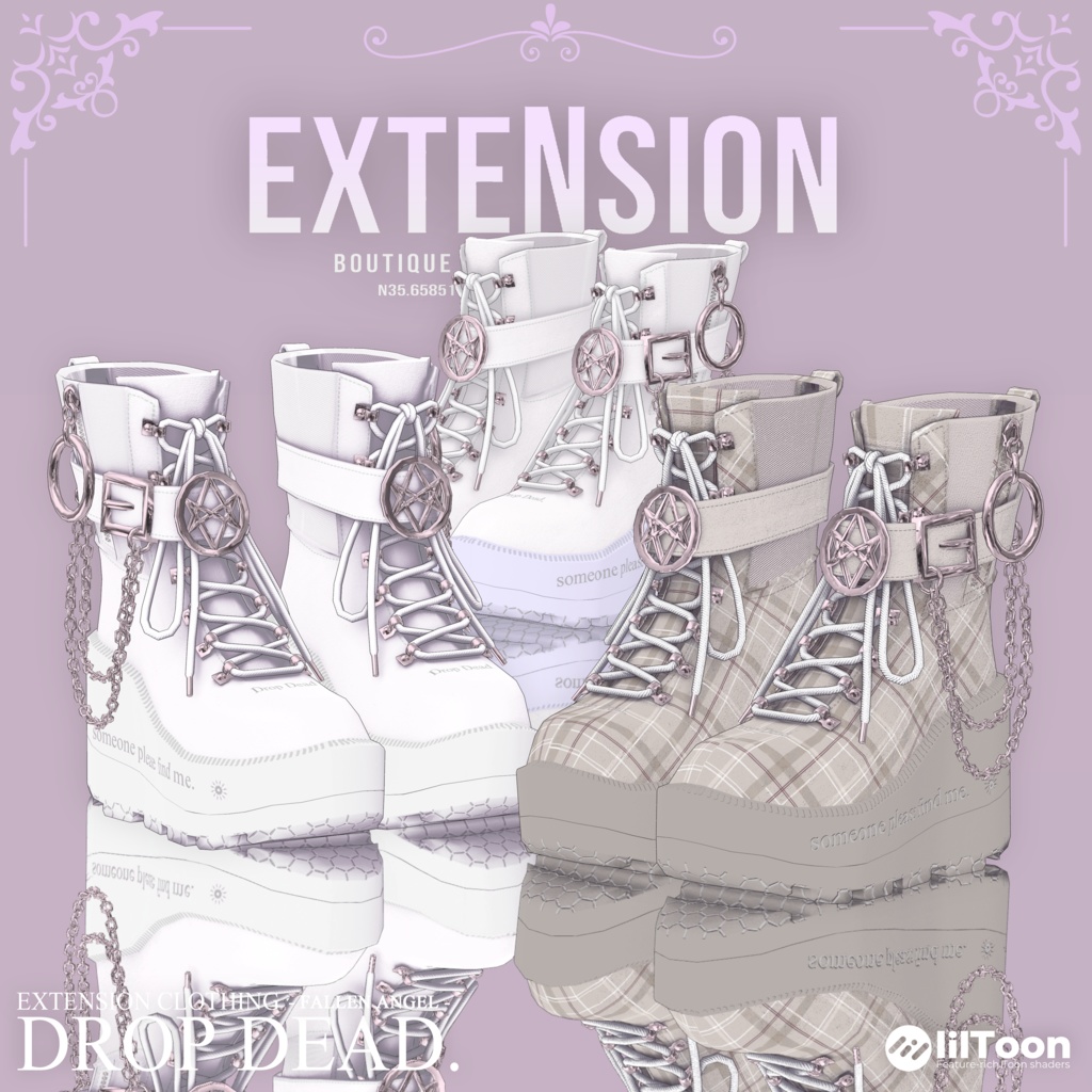 EXTENSION CLOTHING『DROP DEAD』💜