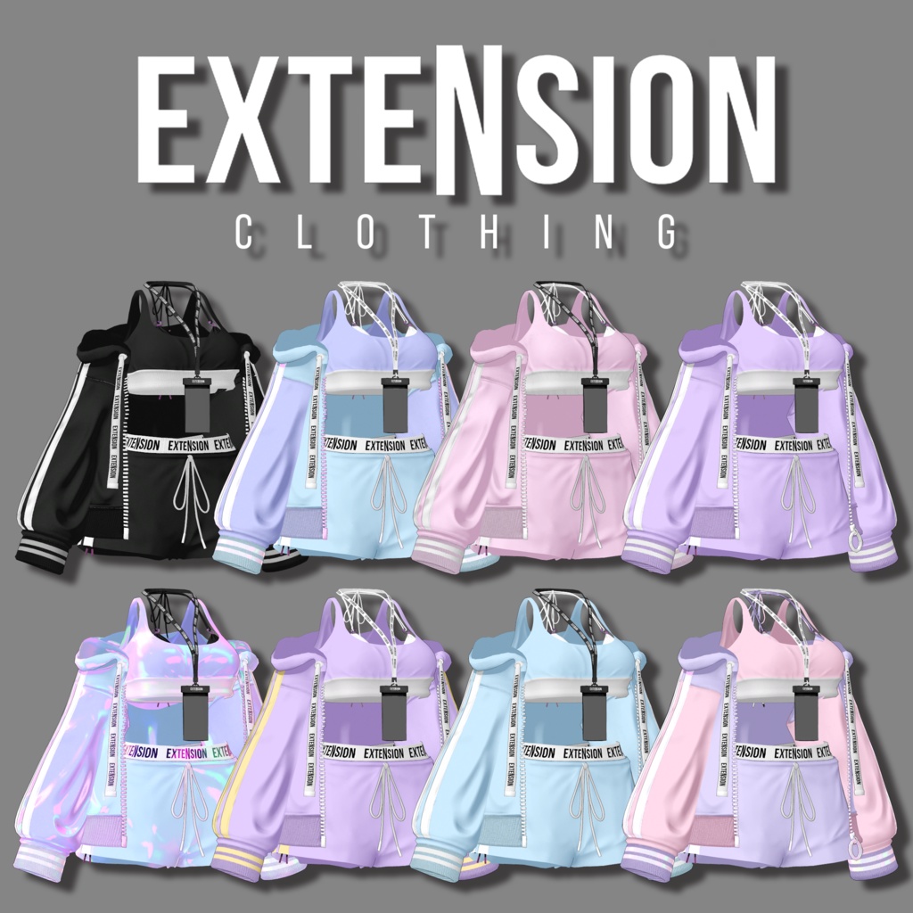 EXTENSION CLOTHING『BIKINI &TRACK』 For Moe 💜