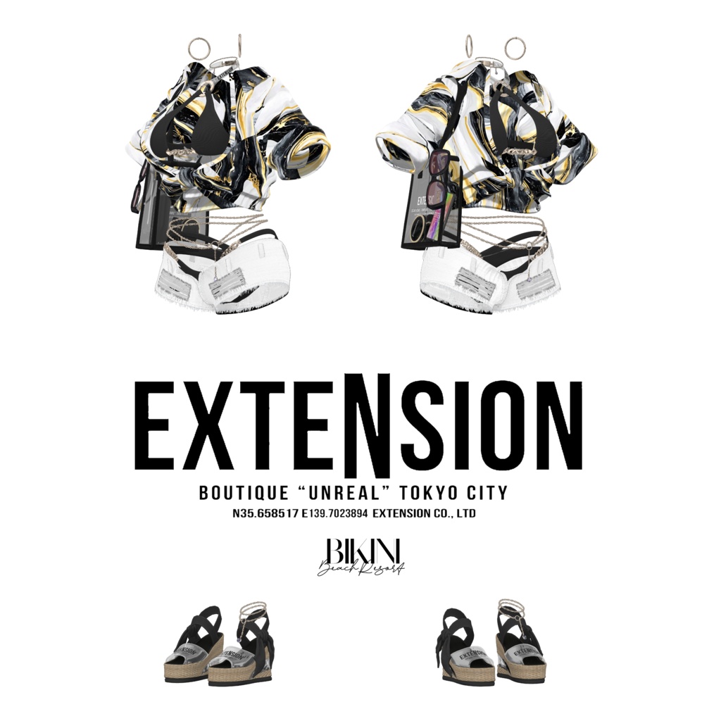 EXTENSION CLOTHING 『BIKINI BEACH RESORT』💜