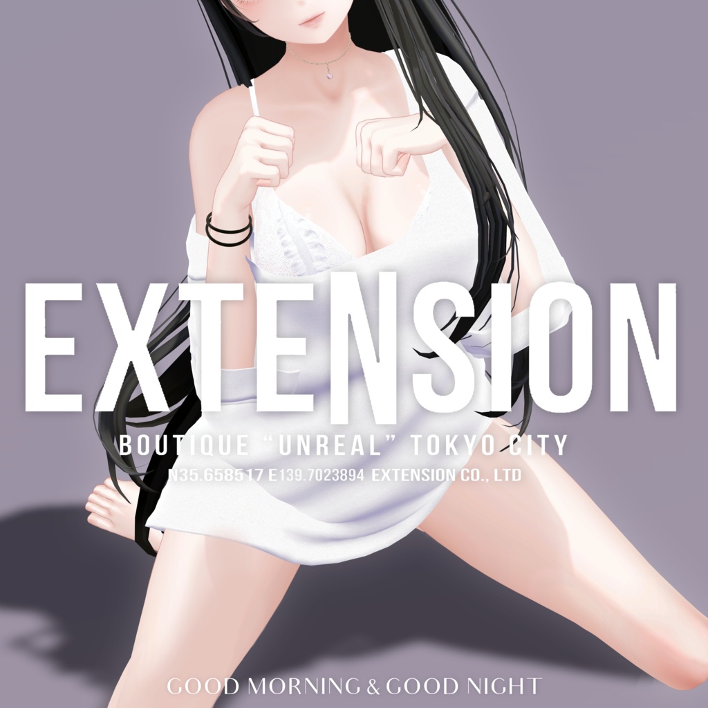 EXTENSION CLOTHING『寝起きシャツ』💜
