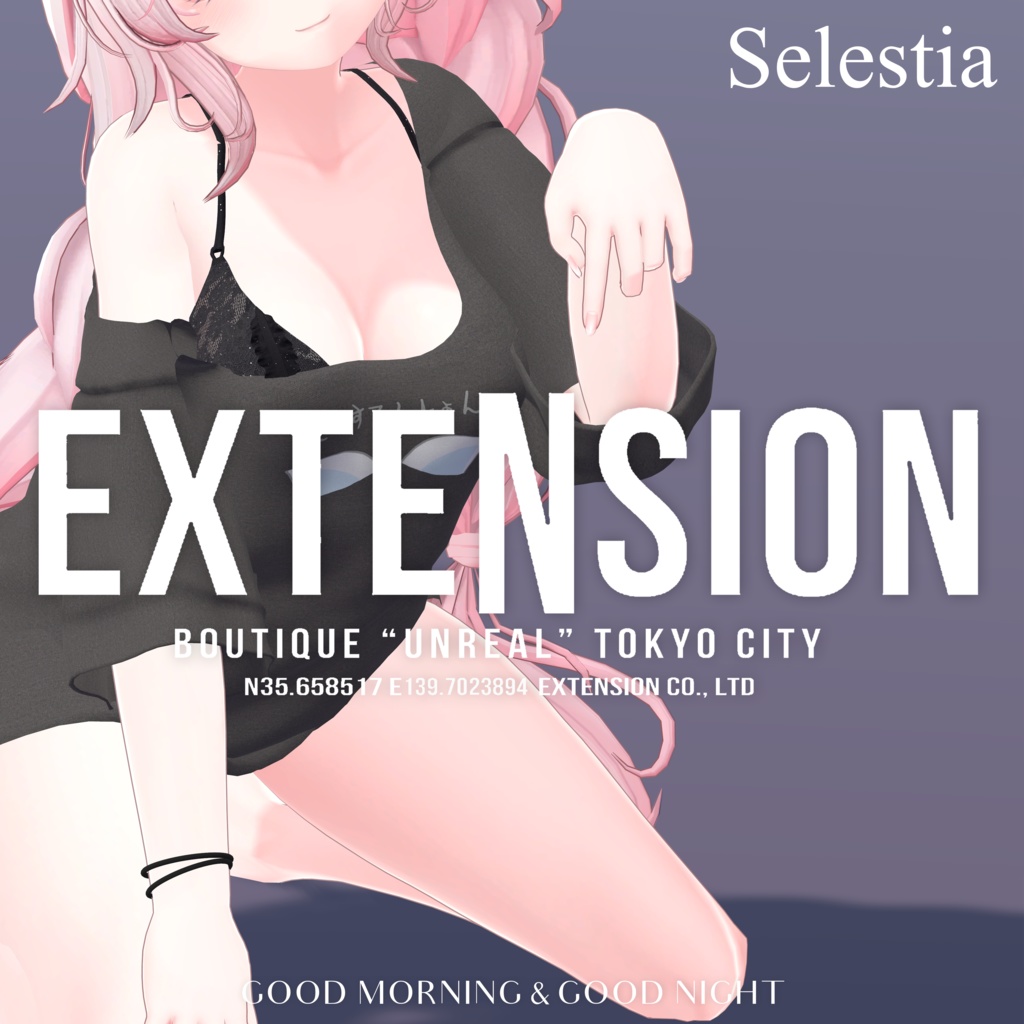 EXTENSION CLOTHING『寝起きシャツ』💜