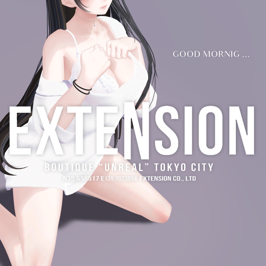 EXTENSION CLOTHING『寝起きシャツ』💜