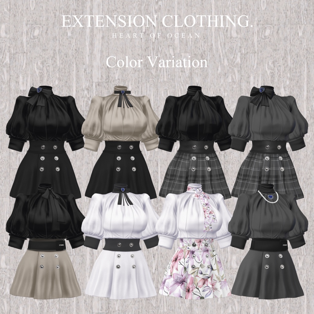 EXTENSION CLOTHING 『HEART OF OCEAN』💜