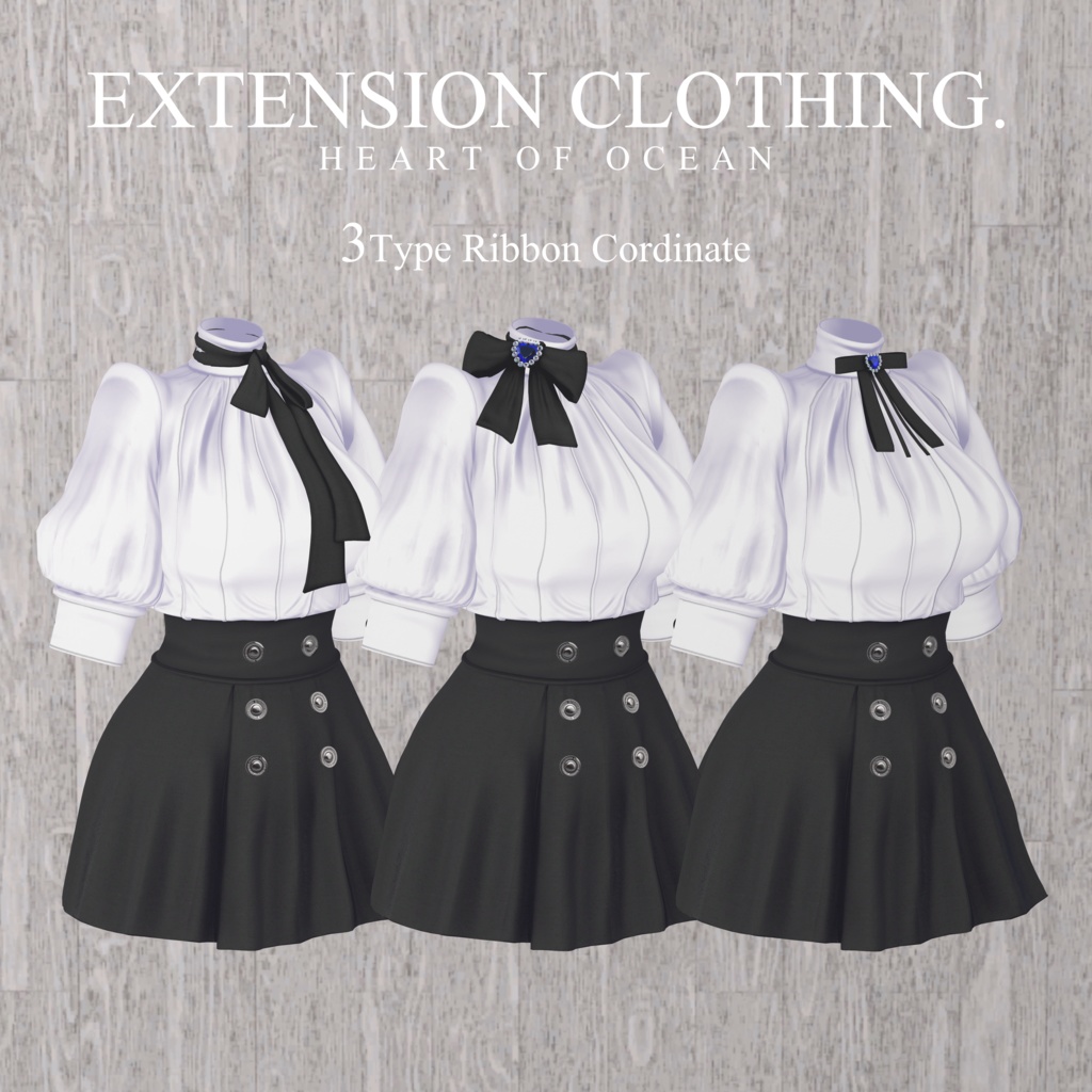 EXTENSION CLOTHING 『HEART OF OCEAN』💜