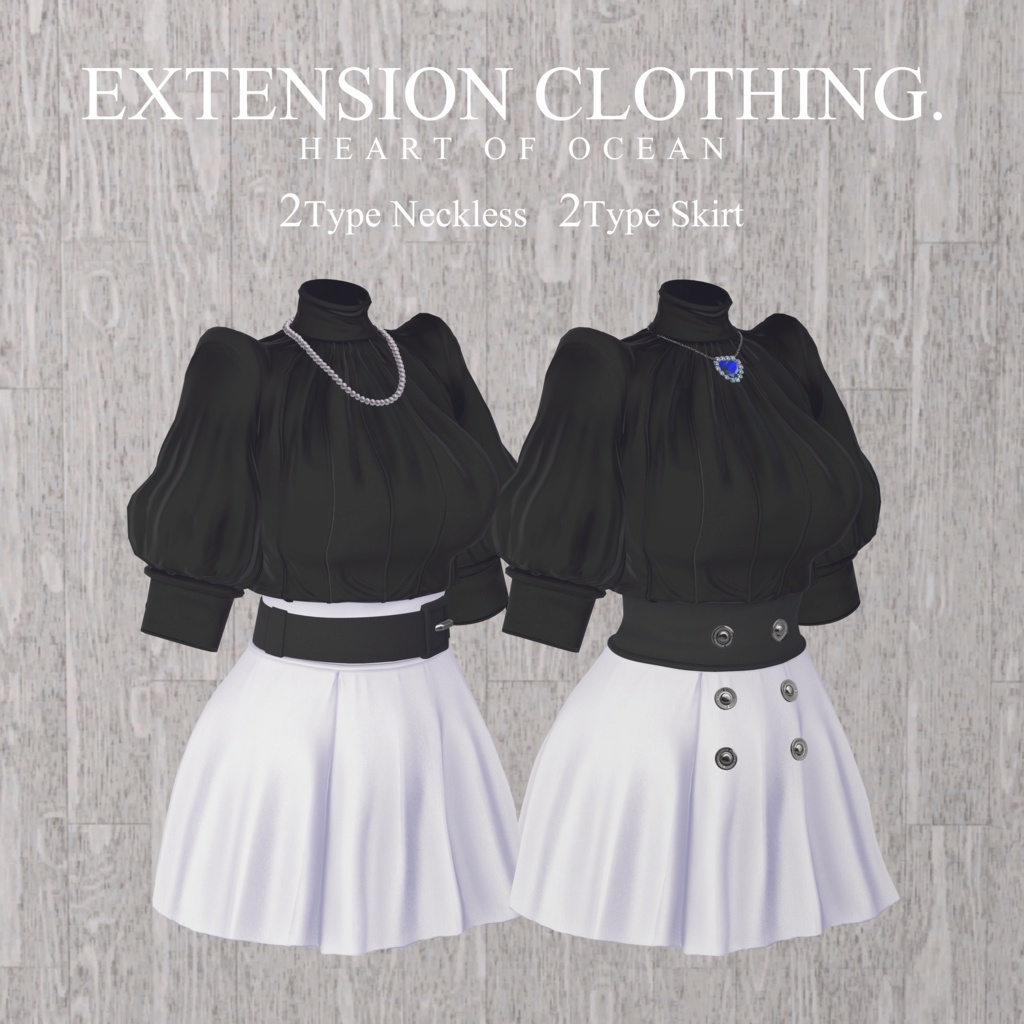 EXTENSION CLOTHING 『HEART OF OCEAN』💜