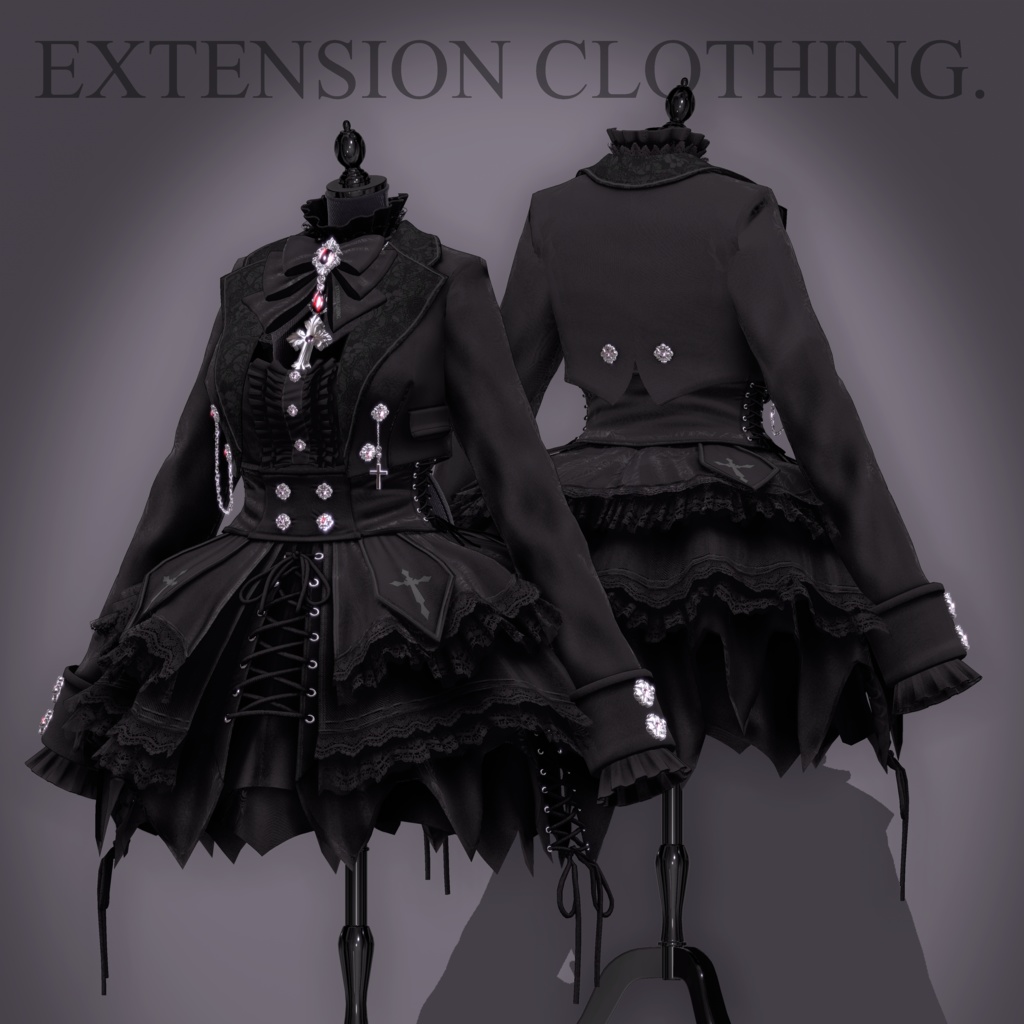 🦇『NIGHTMARE - ナイトメア -』EXTENSION CLOTHING