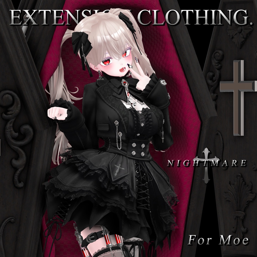 🦇『NIGHTMARE - ナイトメア -』EXTENSION CLOTHING