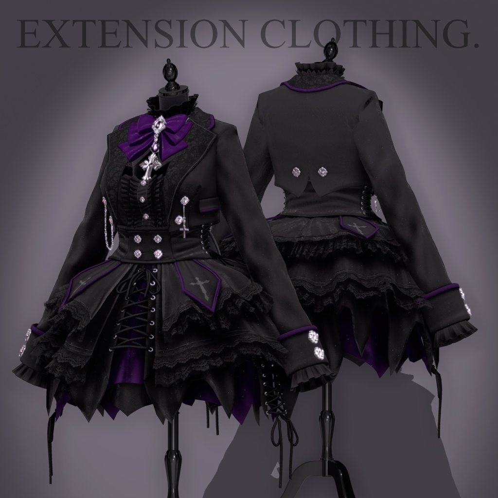 🦇『NIGHTMARE - ナイトメア -』EXTENSION CLOTHING