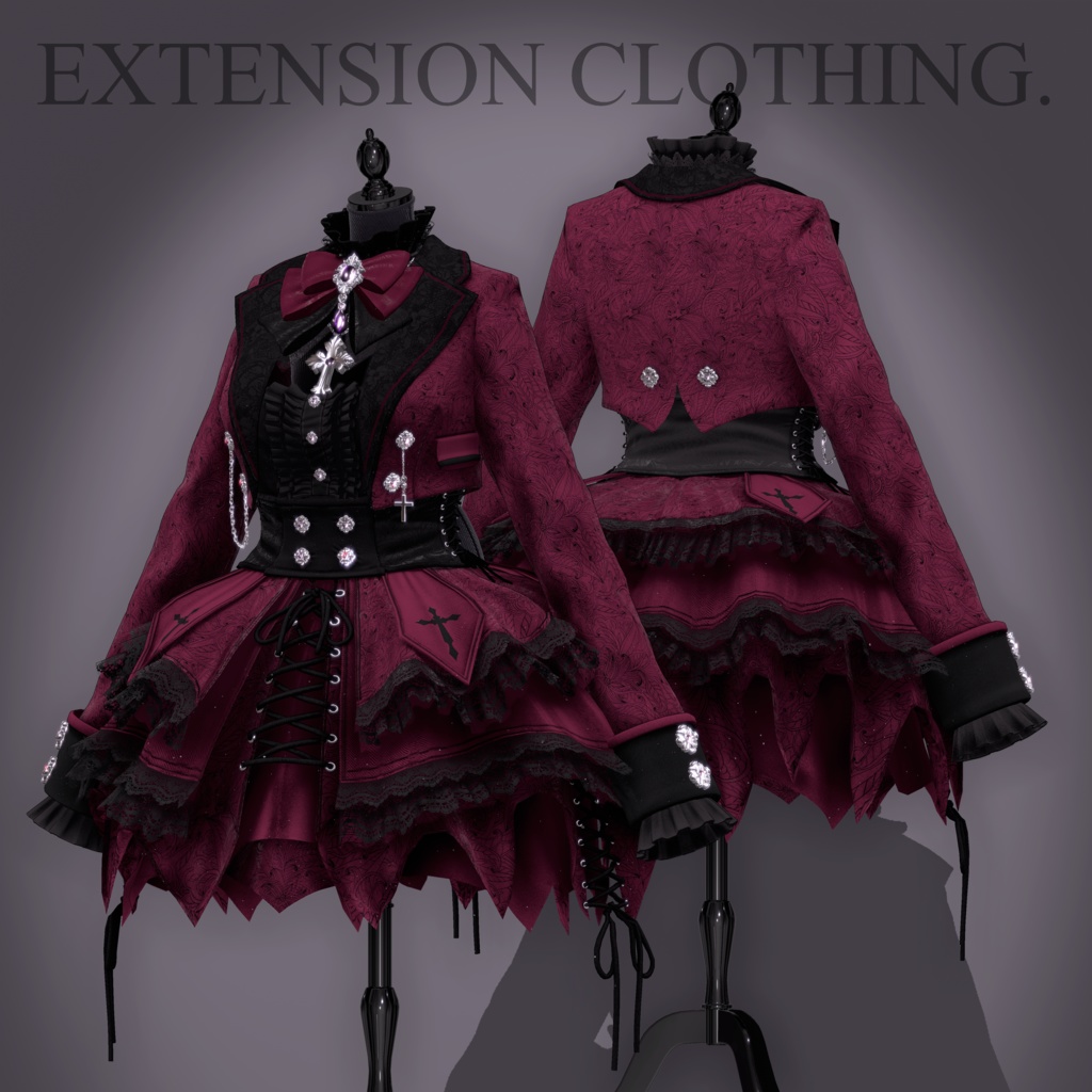 🦇『NIGHTMARE - ナイトメア -』EXTENSION CLOTHING