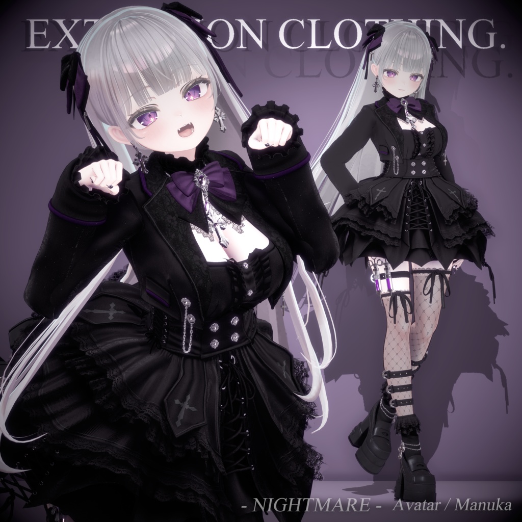 🦇『NIGHTMARE - ナイトメア -』EXTENSION CLOTHING