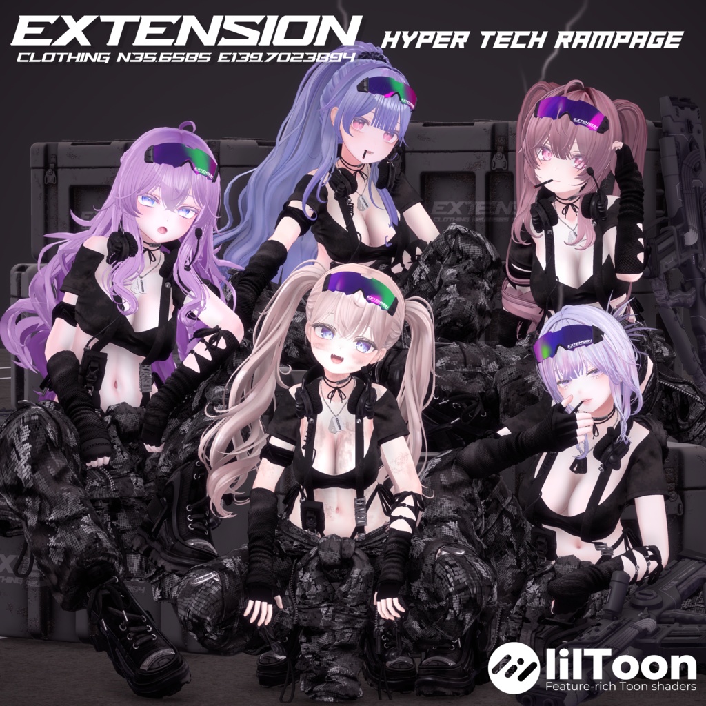 『HYPER TECH RAMPAGE』EXTENSION CLOTHING