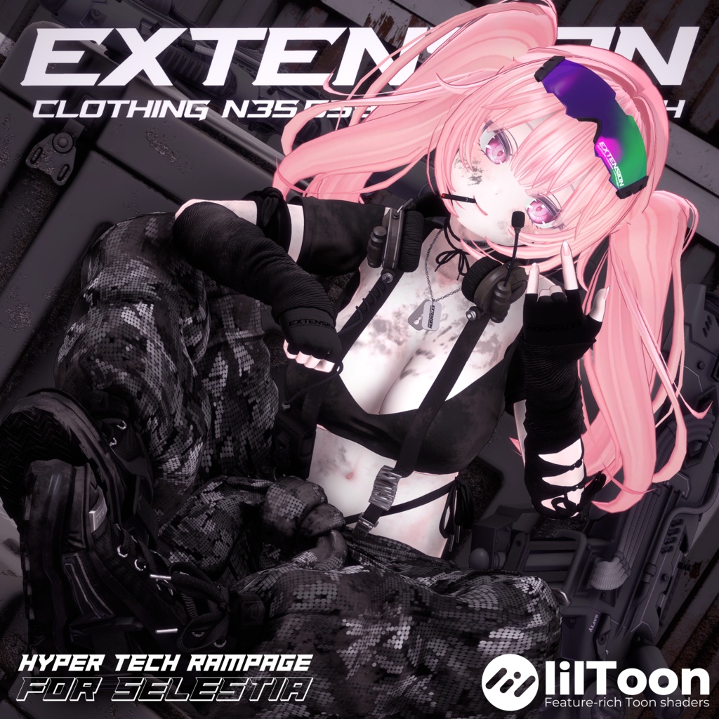 『HYPER TECH RAMPAGE』EXTENSION CLOTHING