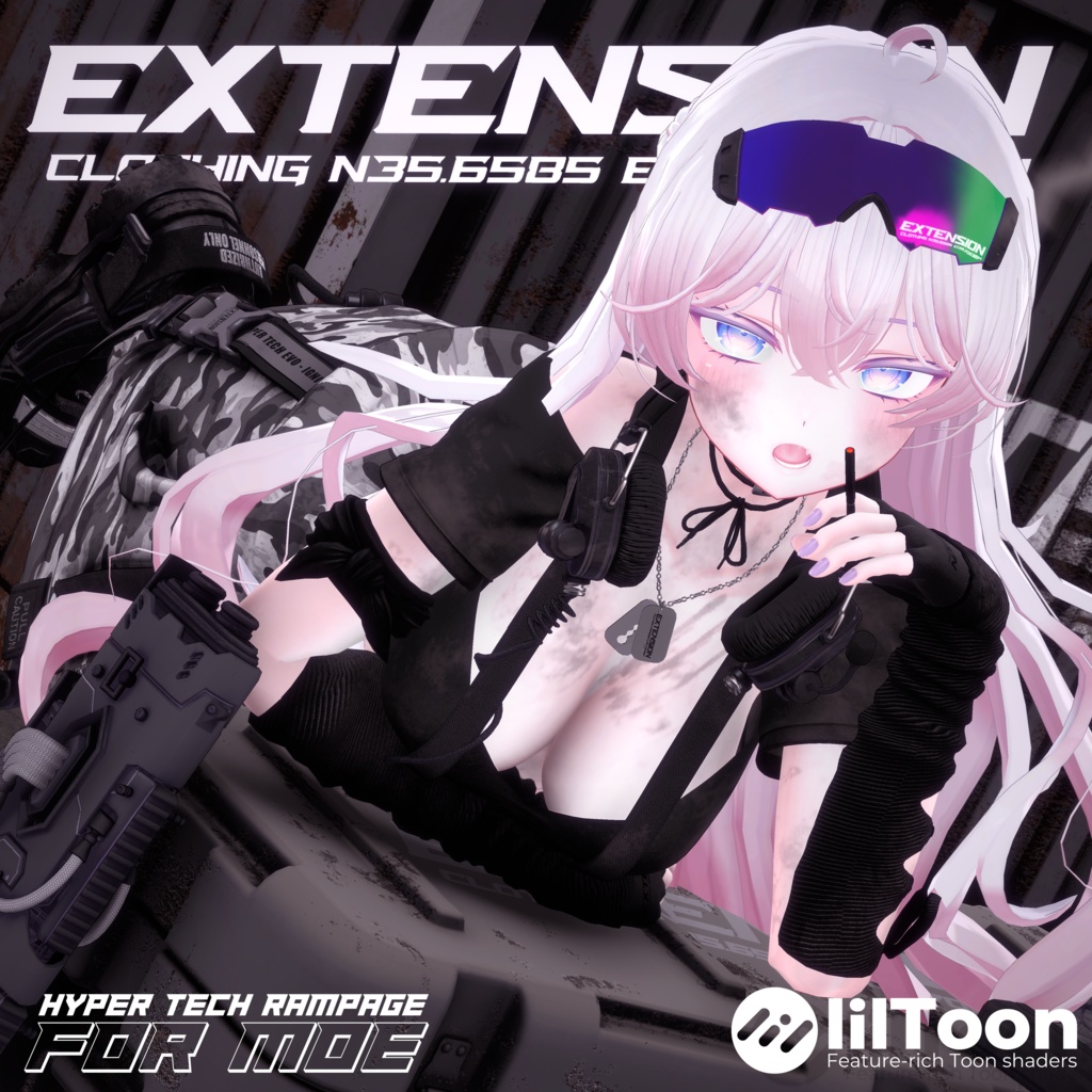 『HYPER TECH RAMPAGE』EXTENSION CLOTHING