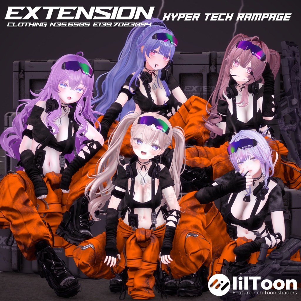 『HYPER TECH RAMPAGE』EXTENSION CLOTHING