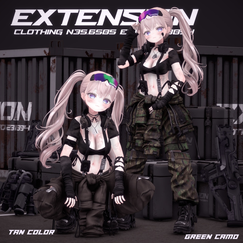 『HYPER TECH RAMPAGE』EXTENSION CLOTHING