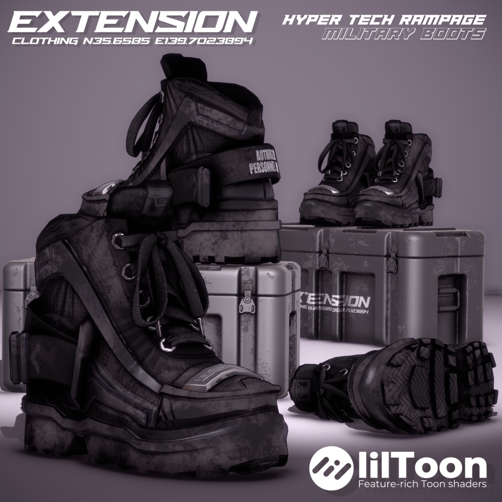 『HYPER TECH RAMPAGE』EXTENSION CLOTHING