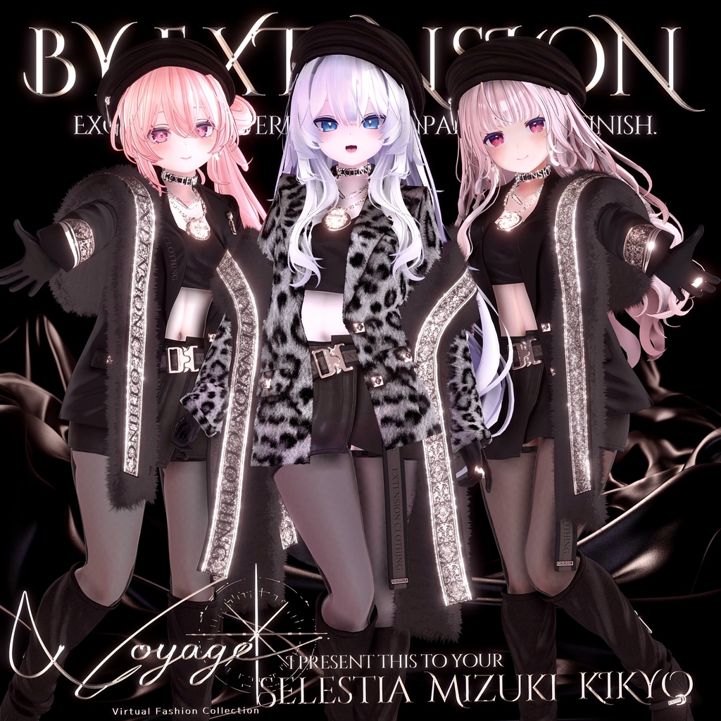 『BY EXTENSION』Voyage出展衣装🦁