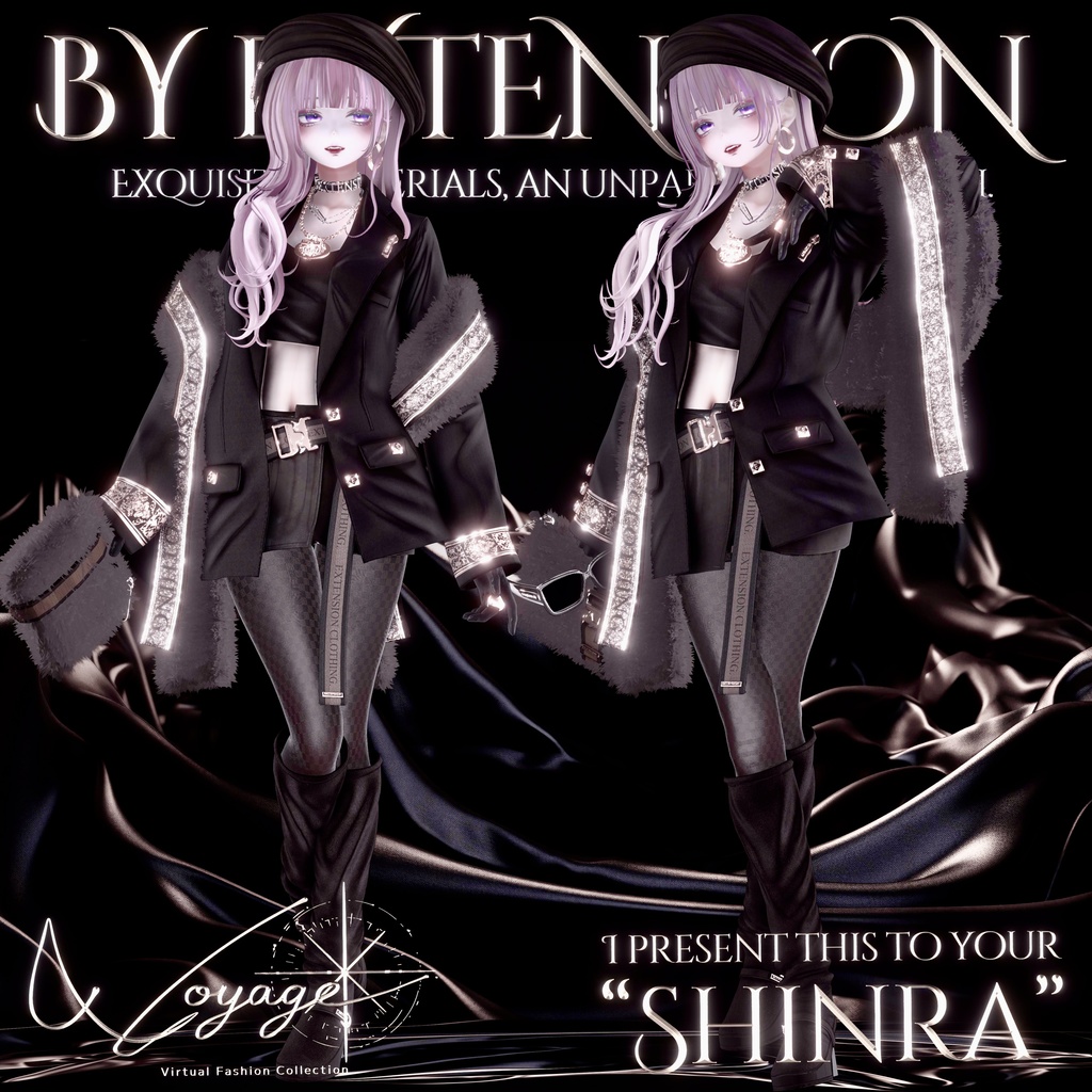 『BY EXTENSION』Voyage出展衣装🦁