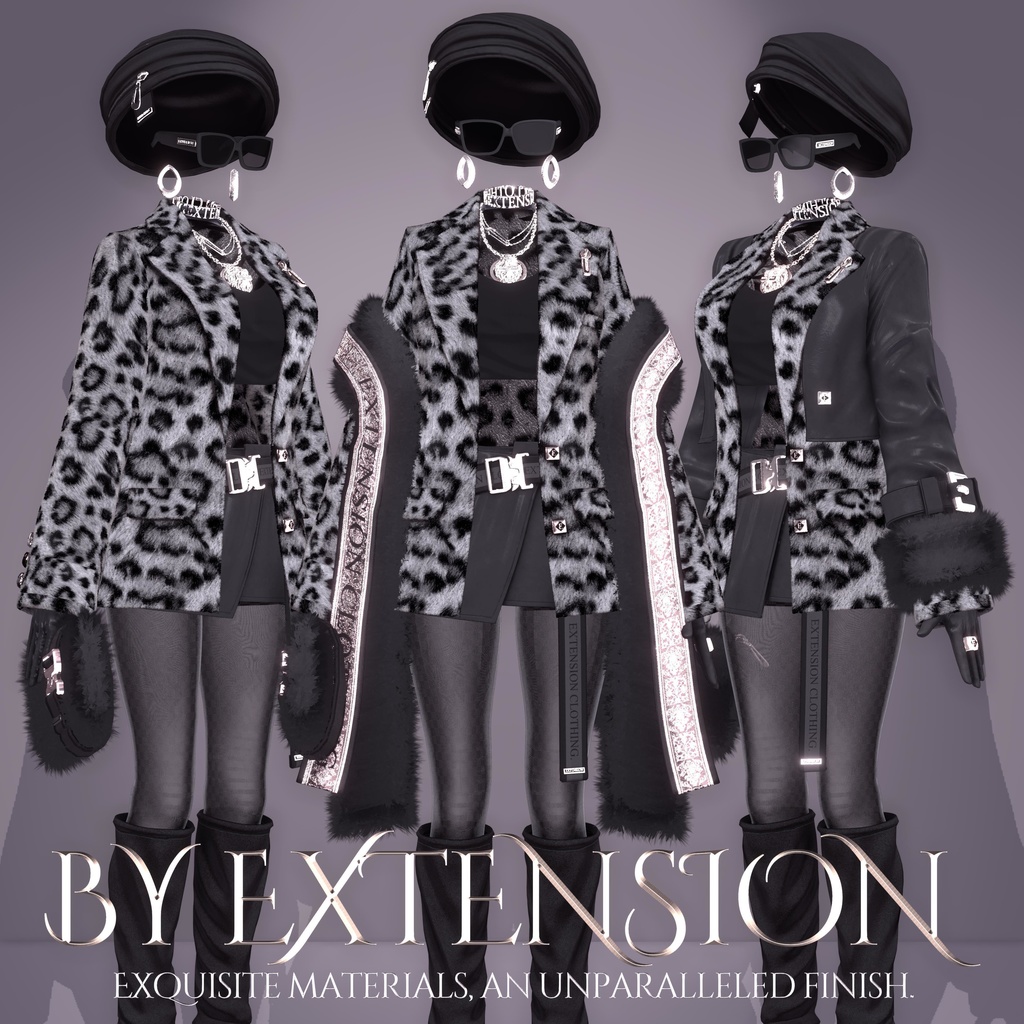 『BY EXTENSION』Voyage出展衣装🦁