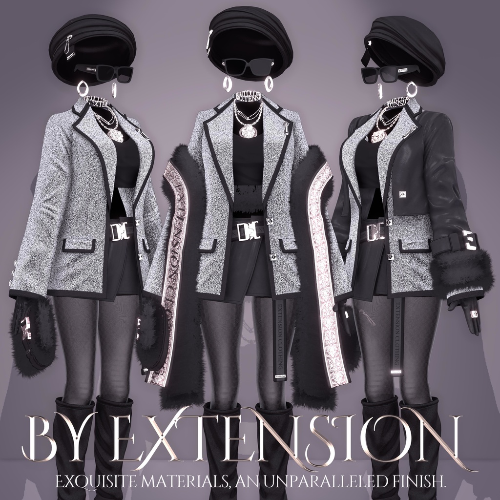 『BY EXTENSION』Voyage出展衣装🦁