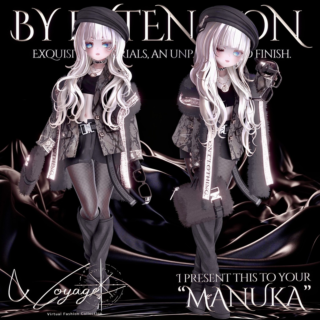 『BY EXTENSION』Voyage出展衣装🦁