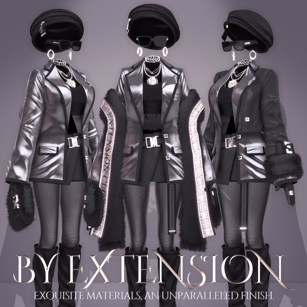 『BY EXTENSION』Voyage出展衣装🦁