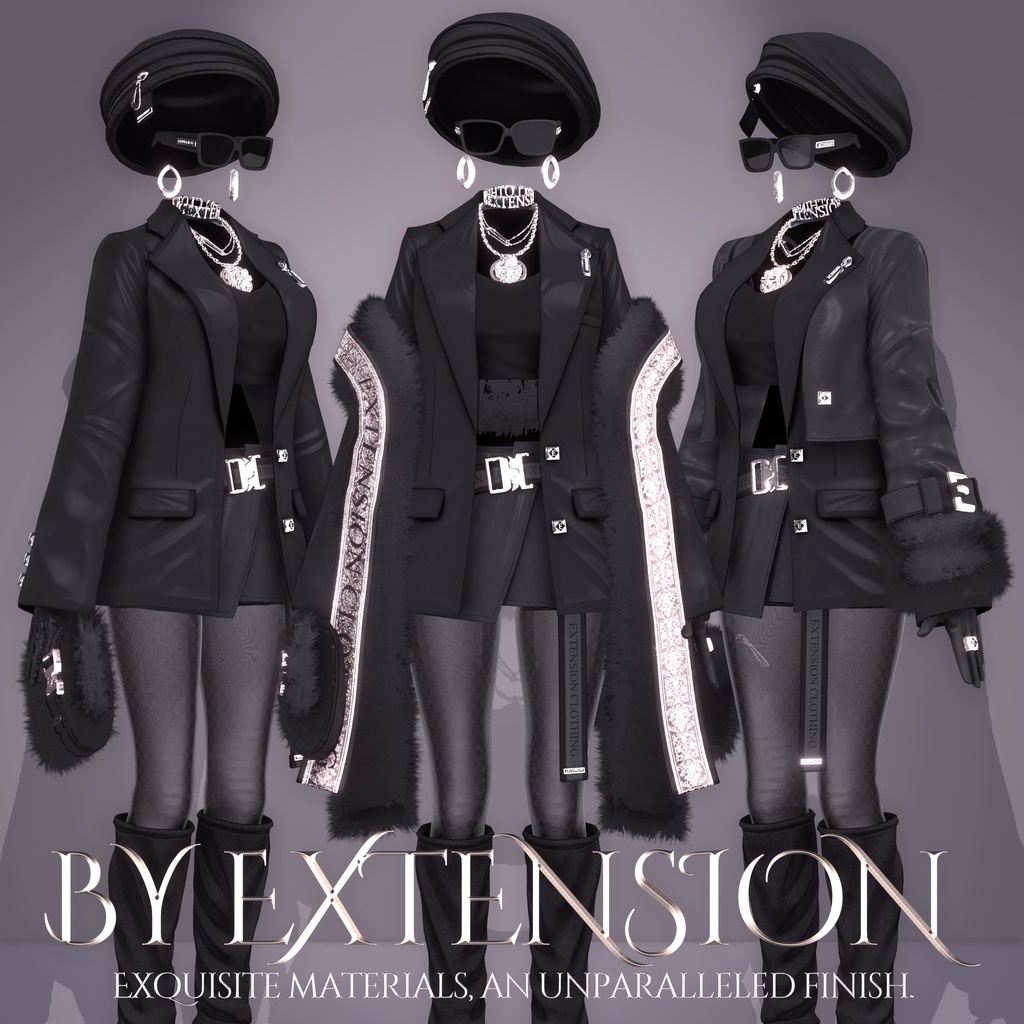 『BY EXTENSION』Voyage出展衣装🦁