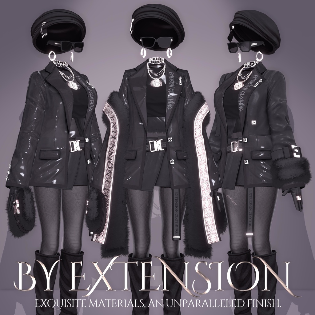 『BY EXTENSION』Voyage出展衣装🦁