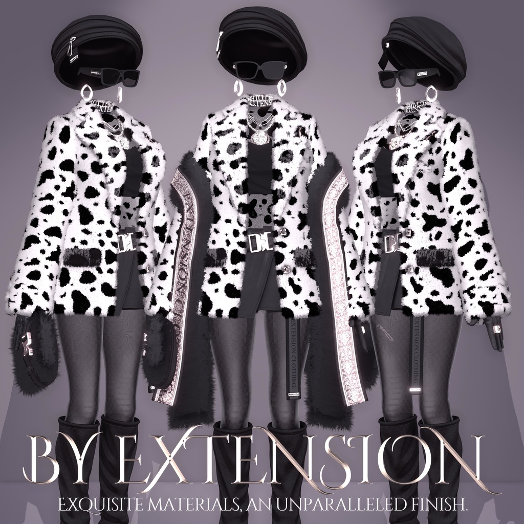 『BY EXTENSION』Voyage出展衣装🦁