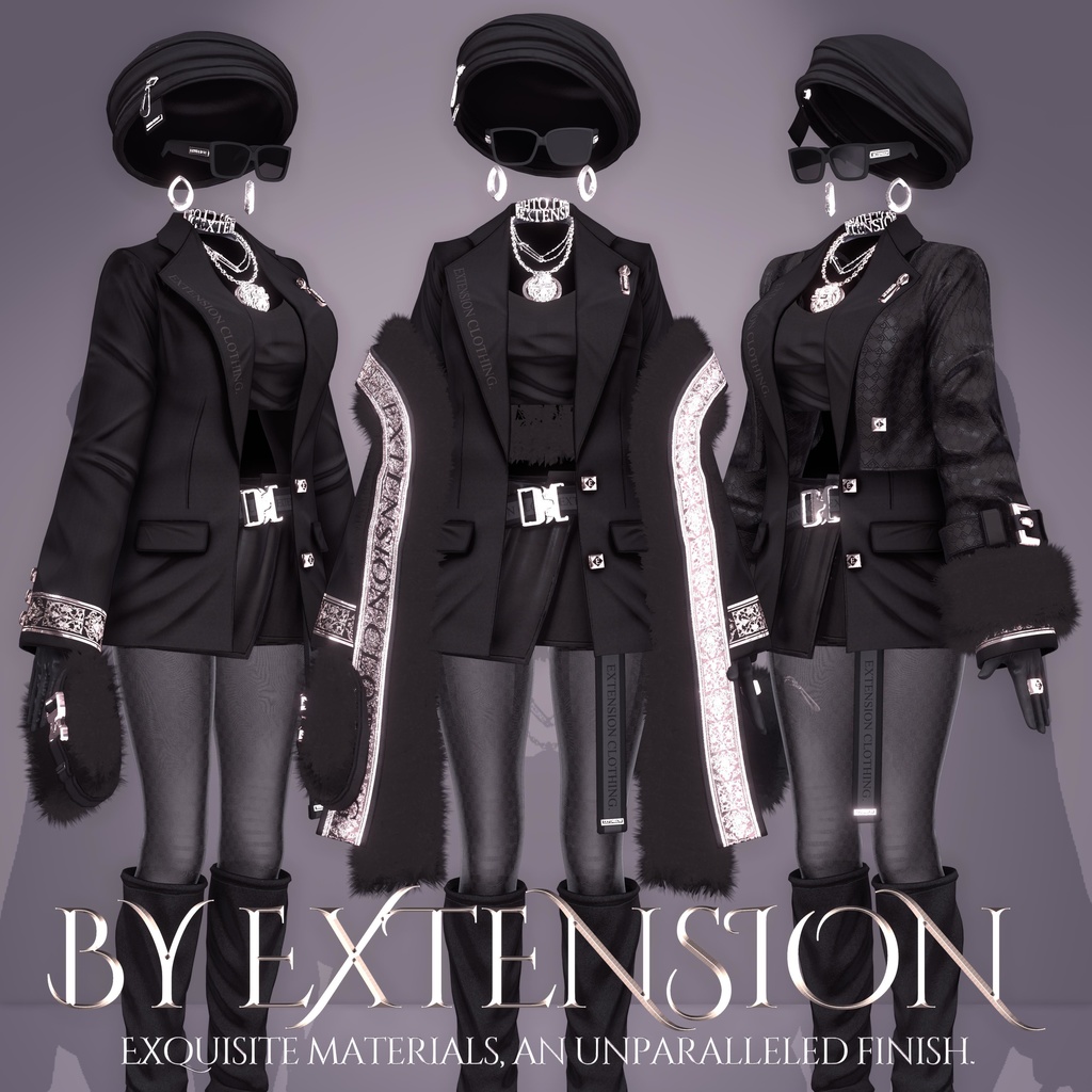 『BY EXTENSION』Voyage出展衣装🦁