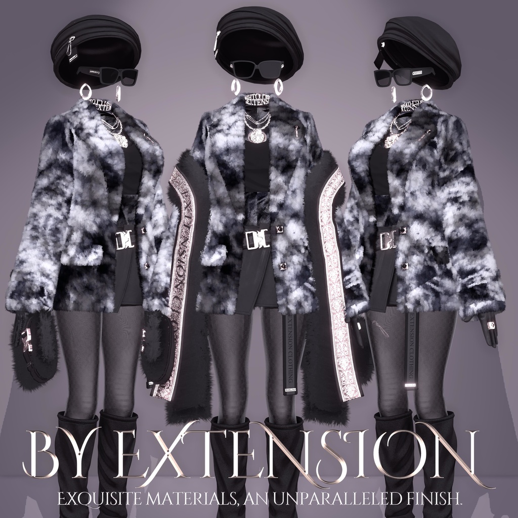 『BY EXTENSION』Voyage出展衣装🦁