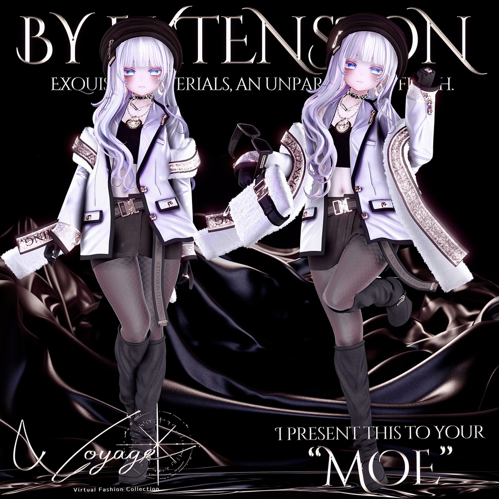 『BY EXTENSION』Voyage出展衣装🦁