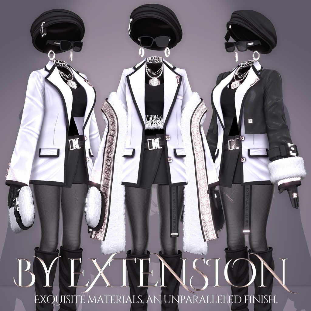 『BY EXTENSION』Voyage出展衣装🦁