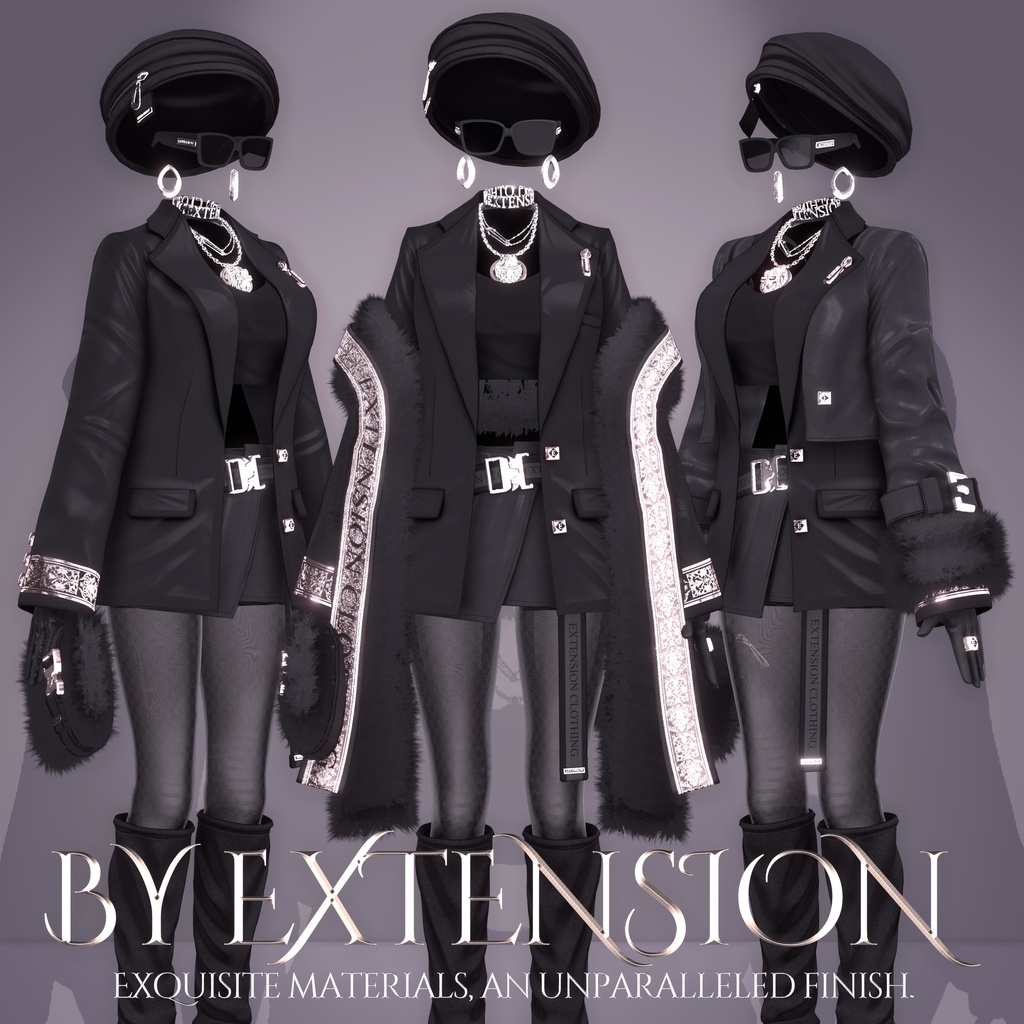 『BY EXTENSION』Voyage出展衣装🦁